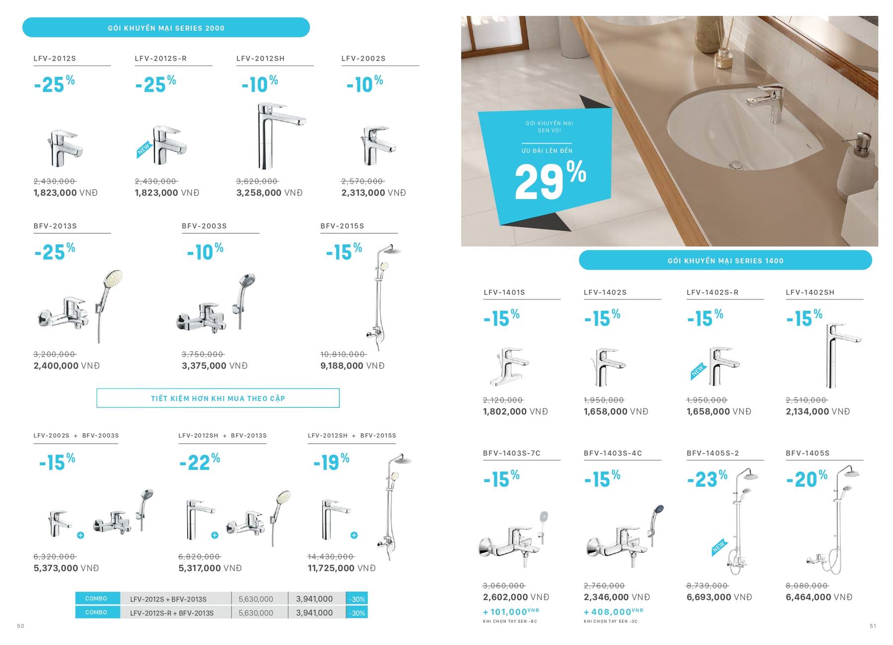 Khuyến mãi mùa đông INAX 2025 mới nhất /Page 25